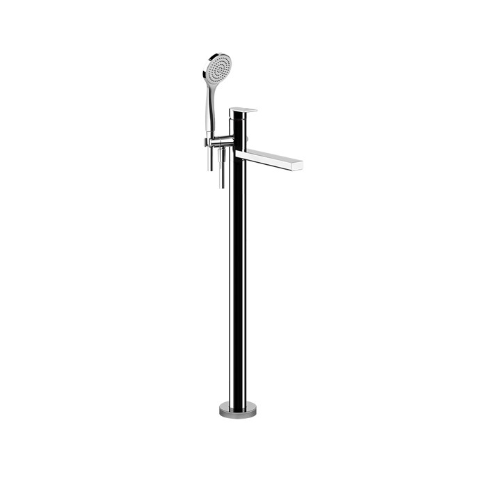 Gessi Смесителя для ванны, напольный, с душевой лейкой, Emporio Via manzoni, 24982#031 цвет: хром