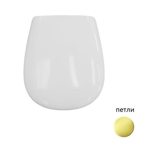 ArtCeram сиденье с крышкой для унитаза, aza001 01 73 azuley цвет: белый
