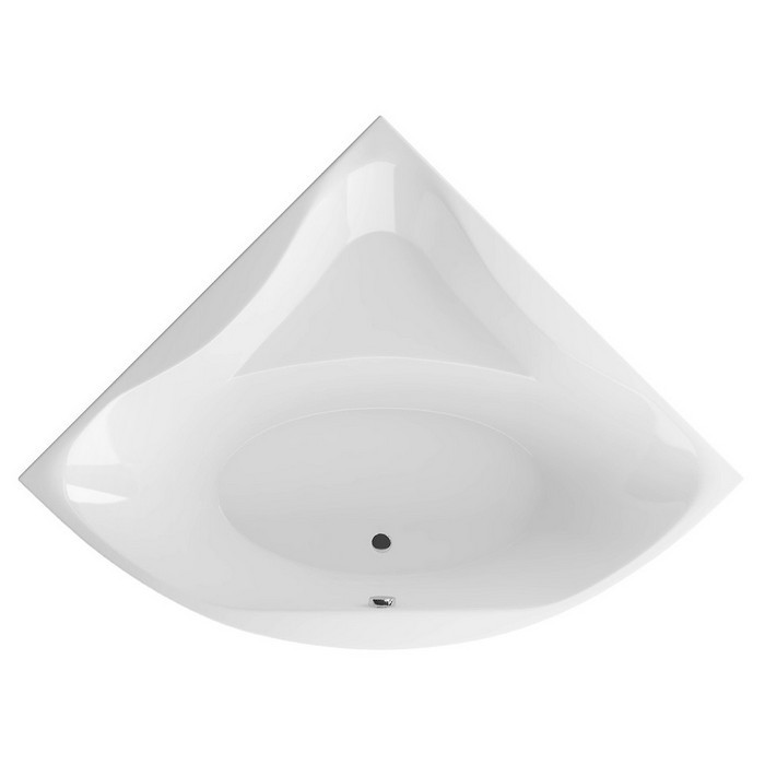 Пристенная ванна 150x150, Excellent Glamour, арт. WAEX.GLA15WH