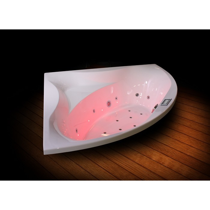 Пристенная ванна 150x150, Excellent Glamour, арт. WAEX.GLA15WH