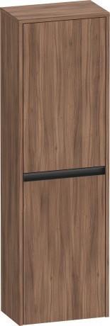 Duravit средний шкаф с двумя дверцами петли справа 240 мм х 400 мм х 1320 мм, ketho.2, k21319r79790000 цвет: орех натуральный