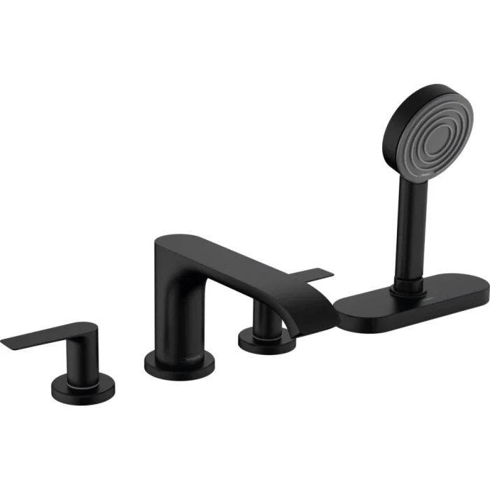 Hansgrohe смеситель на борт ванны, Vivenis, черный арт. 75444670