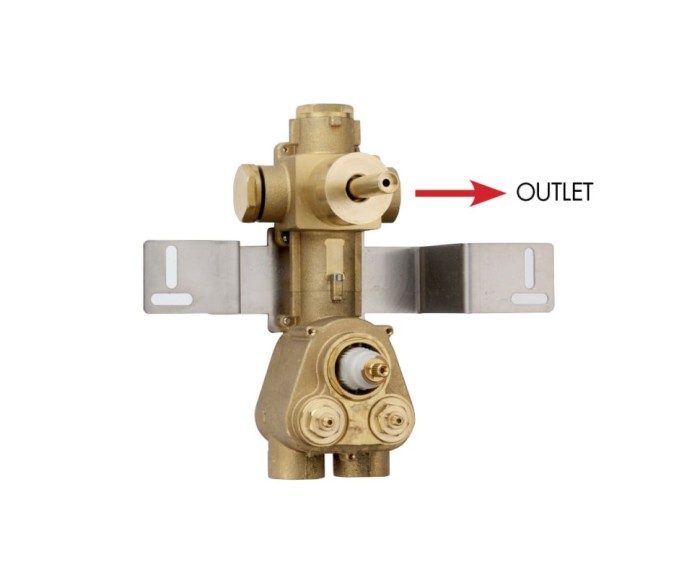 Bossini внутренняя (скрытая) часть смесителя с термостатом на 1 потребитель, thermostatic mixers, арт. z030204000