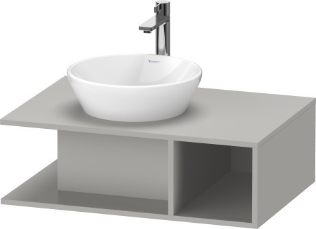 Duravit тумба подвесная под раковину 800 мм х 550 мм, d-neo, de492800707 цвет: бетонно-серый матовый