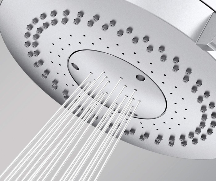 Bossini лейка для душа lp 3 режима, kira, хром арт. b00186.030