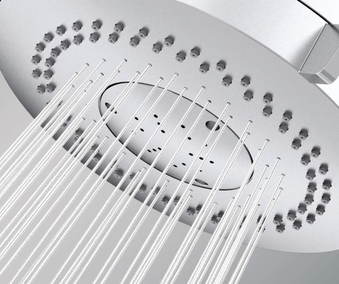 Bossini лейка для душа lp 3 режима, kira, хром арт. b00186.030