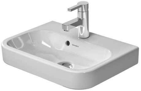 Duravit раковина подвесная 50х36см, happy d.2, 0710500000 цвет: белый