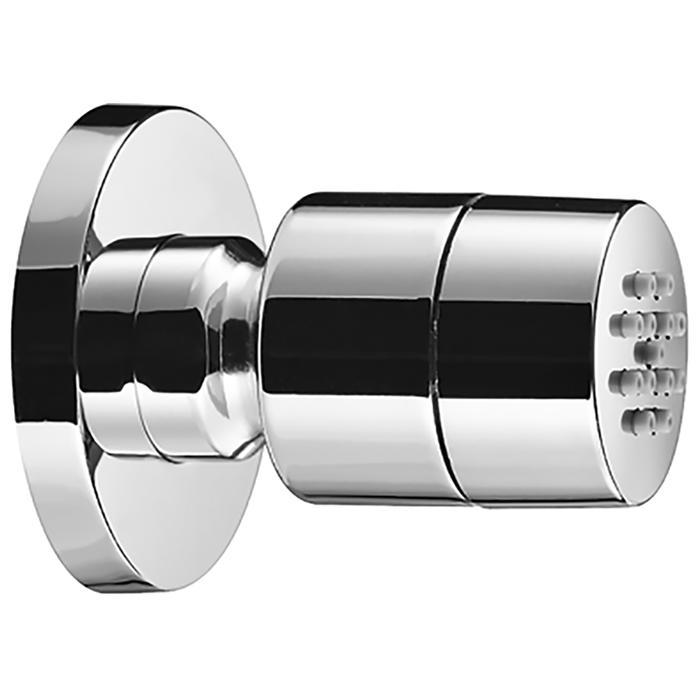 Cisal боковая форсунка круглая ds01509021 cherie, цвет: хром