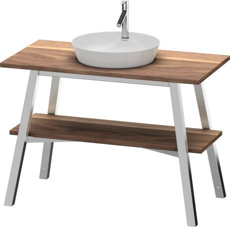 Duravit напольная тумба, cape cod, cc953207777 цвет: черный орех