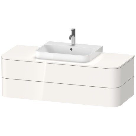 Duravit тумба подвесная для консоли plus, happy d.2 plus, hp497202222 цвет: белый глянцевый