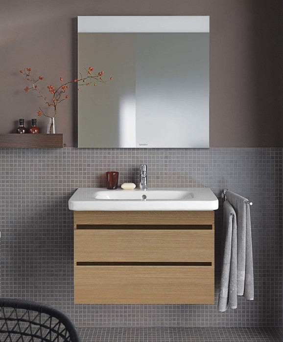 Duravit тумба подвесная под раковину, durastyle, ds648005252 цвет: дуб европейский