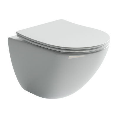 Ceramicanova подвесной унитаз с сиденьем mono, cn1905 цвет: белый