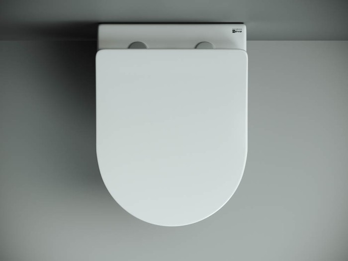 Ceramicanova подвесной унитаз с сиденьем mono, cn1905 цвет: белый