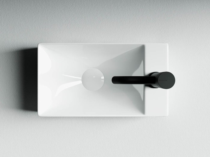 Ceramicanova раковина подвесная element, cn5007 цвет: белый