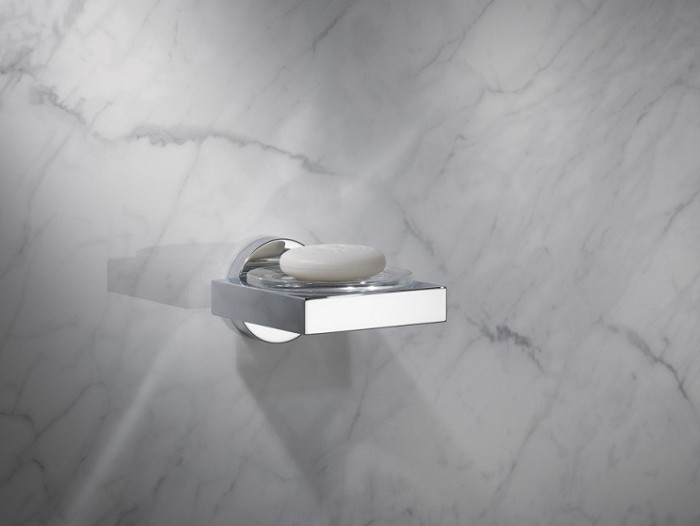 Keuco полочка для мыла, edition 90, хром арт. 19055 019000