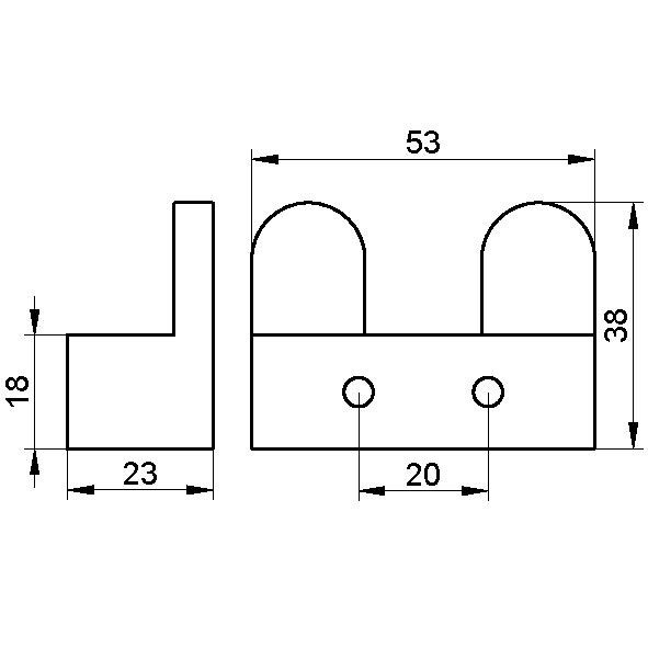 Keuco крючок для халата, edition 300, хром арт. 30015 010000