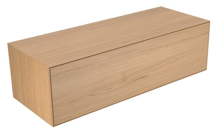 Keuco боковая тумба 1400х400х535 мм 1 ящик фасад дуб, edition lignatur, арт. 33322 700001