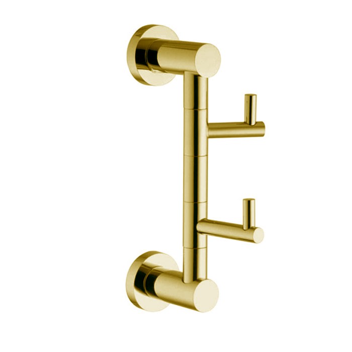 Fima Carlo Frattini крючок двойной, подвесной, accessori, золото арт. f6004/3or