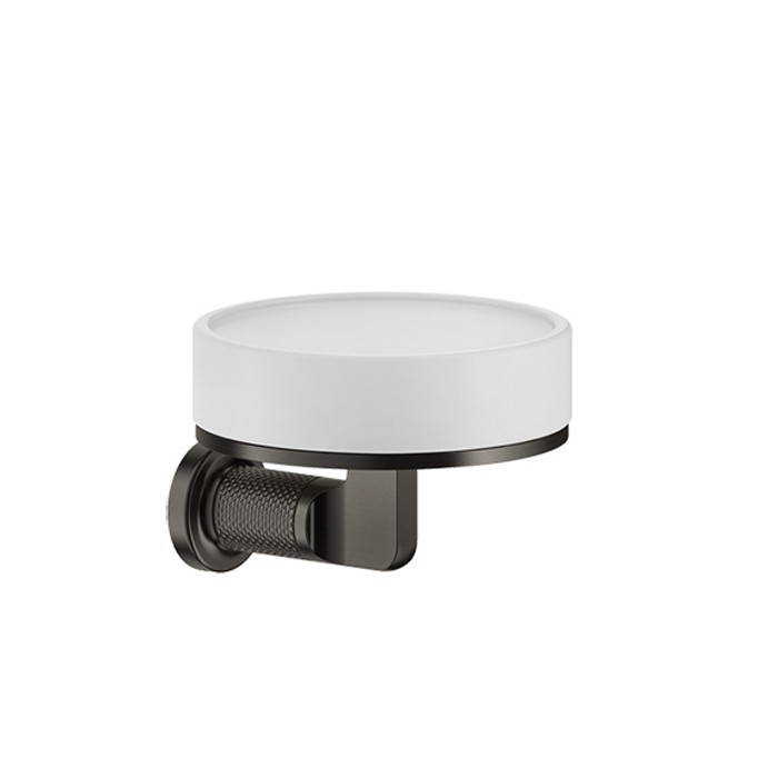 Gessi Мыльница настенная, Inciso, 58501#299 цвет: белый/nero xl
