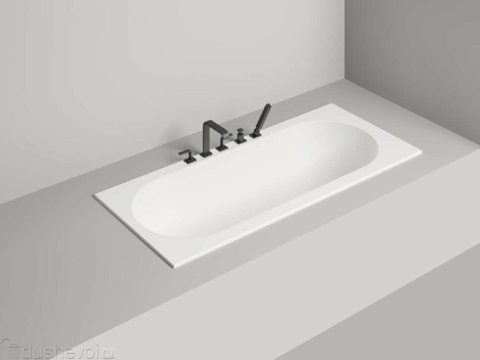 Salini ванна встраиваемая 170x70, ornella, 102323mrh цвет: матовый белый