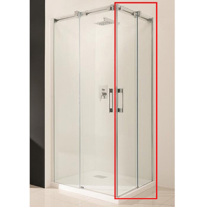 Radaway душевая дверь kdd 90 r профиль хром стекло прозрачное, Espera - 380151-01R