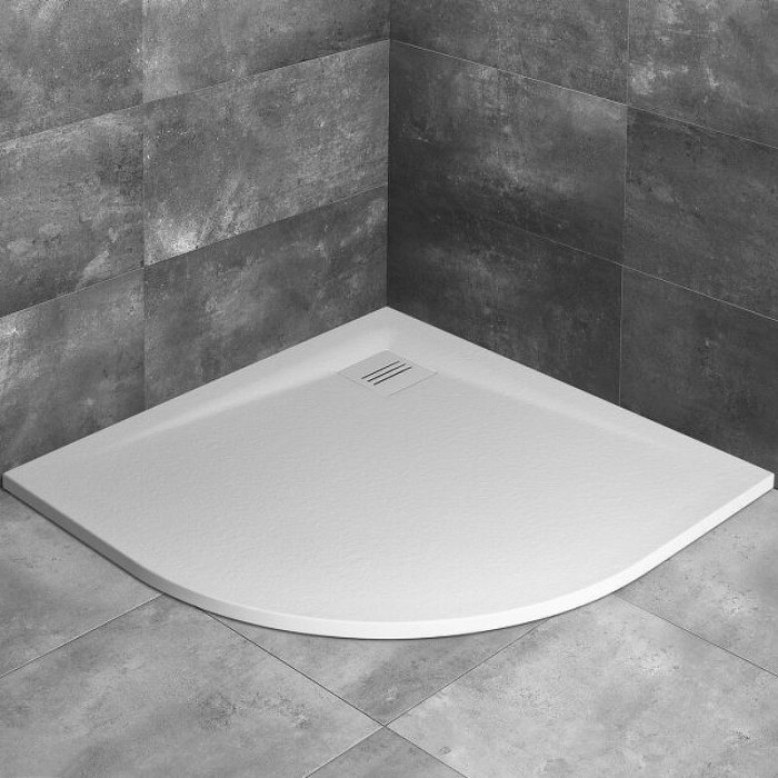 Radaway душевой поддон из искусственного камня 90х90 белый, Kyntos - HKA9090-04