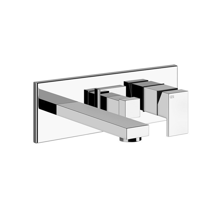 Gessi Встраиваемый смеситель с изливом и переключателем PULL, Rettangolo, 44907#031 цвет: хром