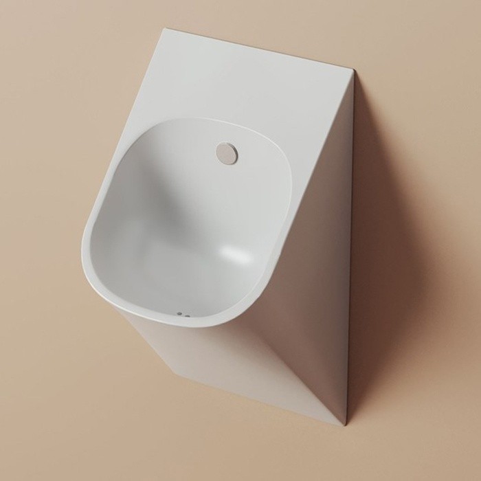 ArtCeram писсуар подвесной под внутренний налив, lfo002 01 00 la fontana цвет: белый глянцевый