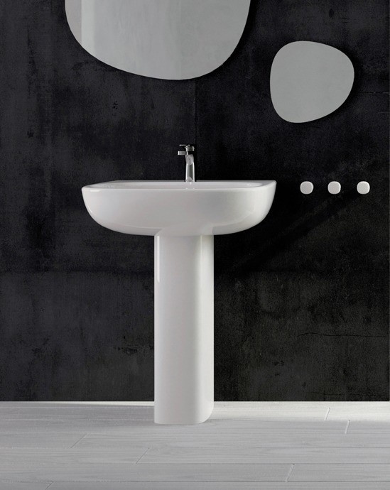 ArtCeram колонна для раковины, tec003 01 00 ten цвет: белый глянцевый