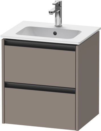 Duravit тумба подвесная под раковину 420 мм х 510 мм х 549 мм, ketho.2, k25261043430000 цвет: базальт матовый