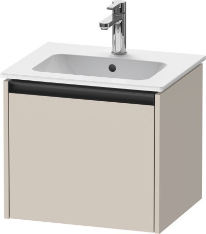 Duravit тумба подвесная под раковину 420 мм х 510 мм х 440 мм, ketho.2, k25061083830000 цвет: серо-коричневый суперматовый