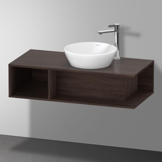 Duravit тумба подвесная под раковину справа 1000 мм х 480 мм, d-neo, de493905353 цвет: каштан темный