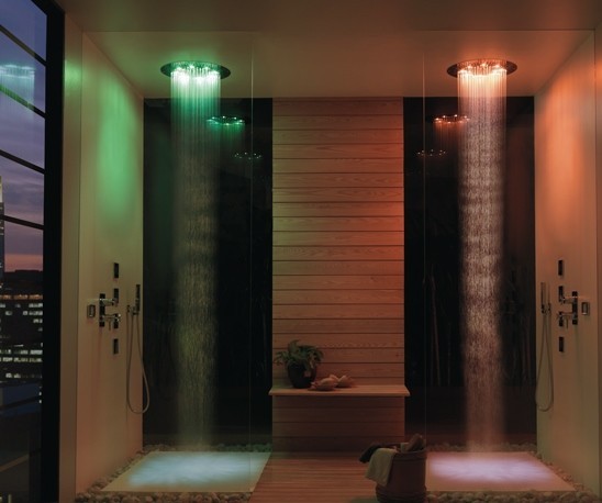 Bossini верхний душ xl с led подсветкой, dream, хром арт. wi0384.030