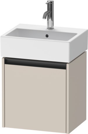 Duravit тумба подвесная под раковину 338 мм х 434 мм х 440 мм, ketho.2, k25070l83830000 цвет: серо-коричневый суперматовый