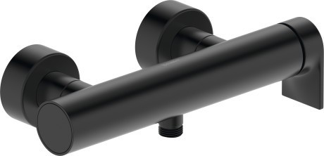 Duravit однорычажный смеситель для душа на 2 отверстия, со шланговым подсоединением, tulum, tu4230000046 цвет: черный матовый