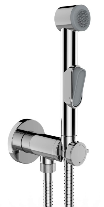 Bossini гигиенический душ со смесителем, macan, хром арт. e37031b.030