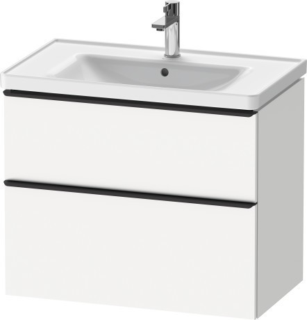Duravit тумба подвесная под раковину 784 мм х 452 мм, d-neo, de435501818 цвет: gres pietra grey opaco