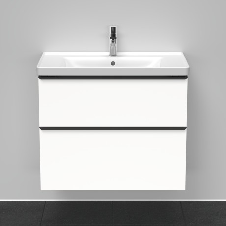 Duravit тумба подвесная под раковину 784 мм х 452 мм, d-neo, de435501818 цвет: gres pietra grey opaco