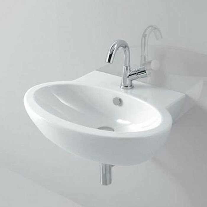 Azzurra Раковина 50x65 COMODA, CMLS06550T0MBI/(COM 65/S bi)*1 цвет: белый