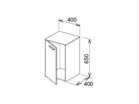 Keuco нижний шкаф, royal 60, кашемир матовый арт. 32110 450001