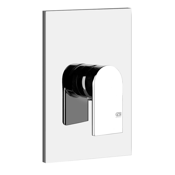 Gessi Смеситель для душа, встраиваемый, на 1 позицию, Emporio Via manzoni, 44632#031 цвет: хром