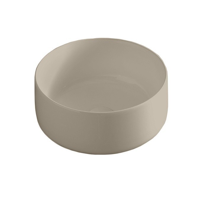 ArtCeram раковина (накладная), col004 41 00 cognac цвет: серый матовый