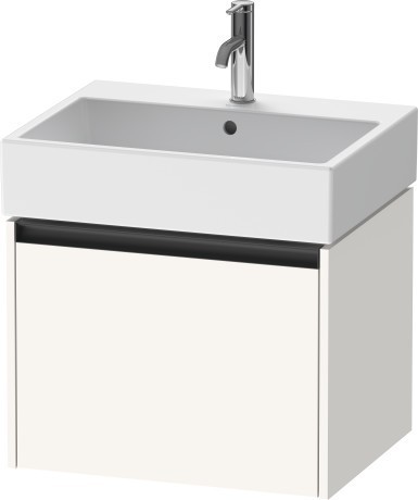 Duravit тумба подвесная под раковину 460 мм х 584 мм х 440 мм, ketho.2, k25075084840000 цвет: белый суперматовый