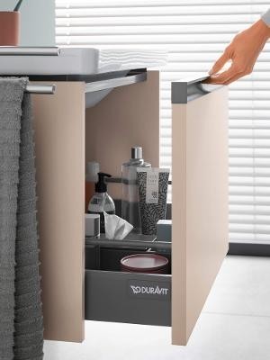 Duravit тумба подвесная под раковину 420 мм х 510 мм х 440 мм, ketho.2, k25061080800000 цвет: графит суперматовый