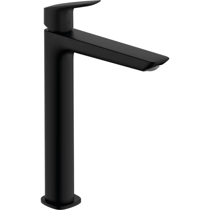 Hansgrohe смеситель для раковины с донным клапаном, Logis, черный арт. 71257670