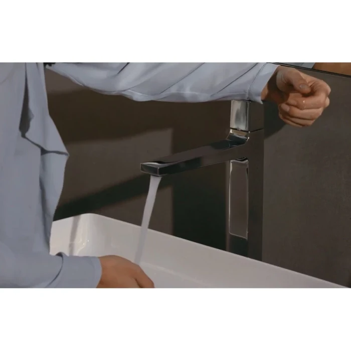 Hansgrohe смеситель для раковины с донным клапаном, Metropol Select, хром арт. 32572000