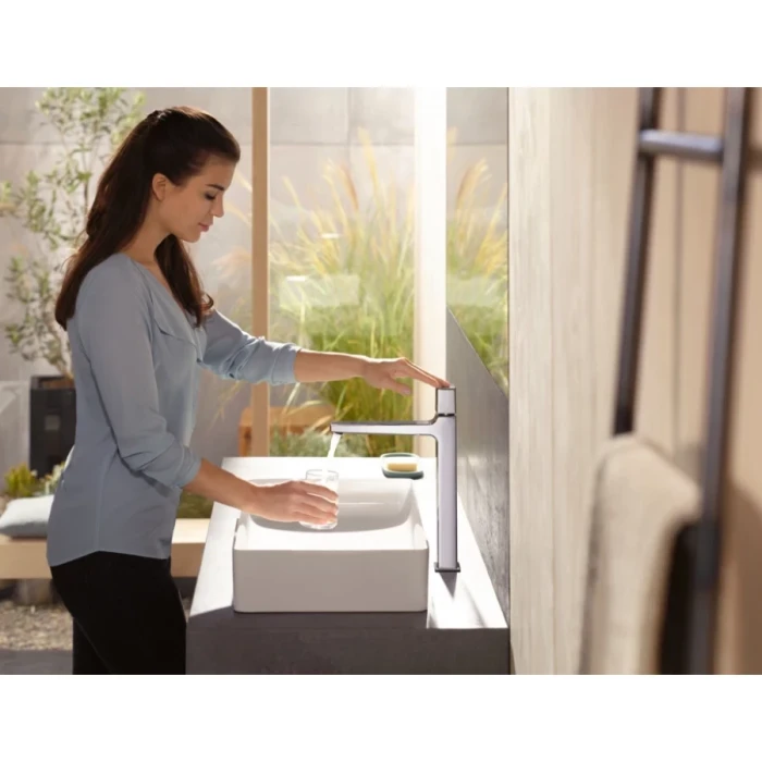 Hansgrohe смеситель для раковины с донным клапаном, Metropol Select, хром арт. 32572000