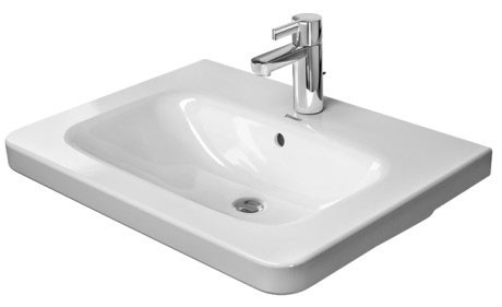 Duravit раковина встраиваемая сверху 65х48см, durastyle, 2320650000 цвет: белый