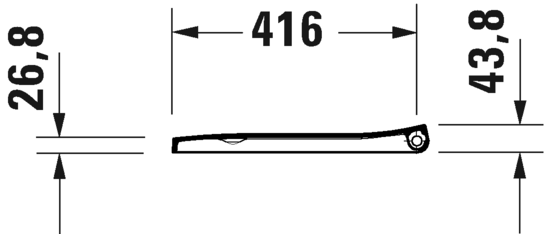 Duravit сиденье c крышкой для унитаза с микролифтом, viu, 0021290000 цвет: белый