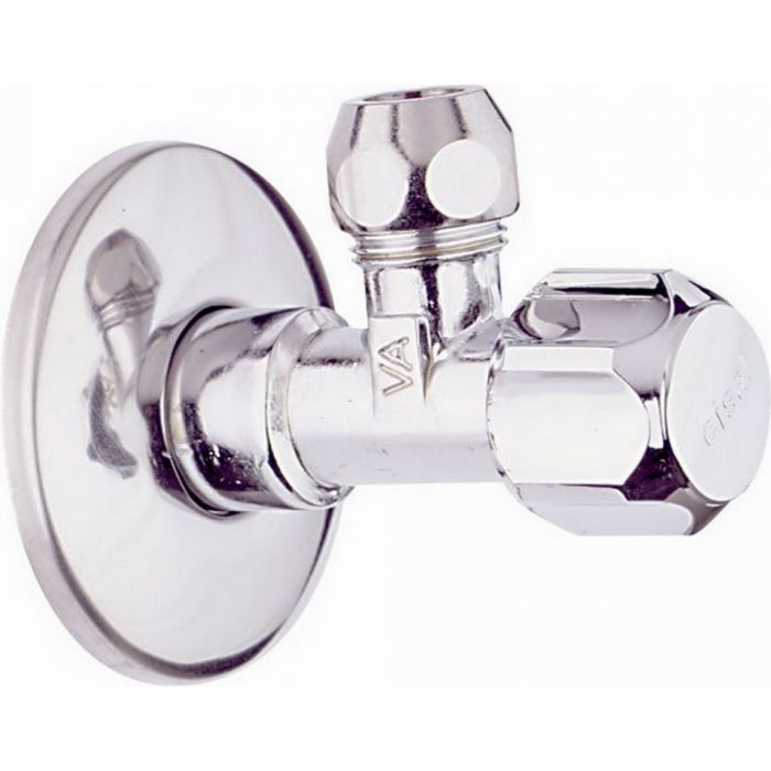 Cisal вентиль 1/2" угловой za00279021 complementi, цвет: хром